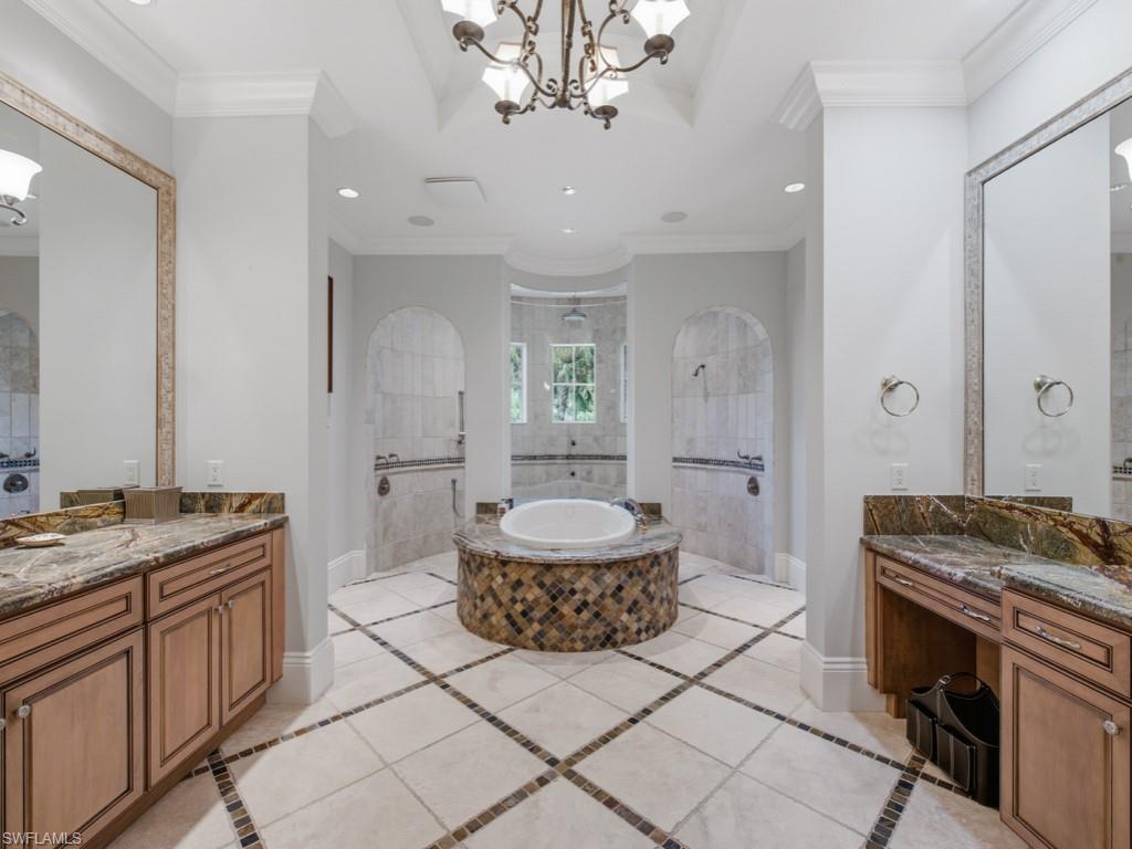29180 Marcello Way Naples, FL 34110 - Photo 16 of 50 Primary (Owners) Bathroom Suite