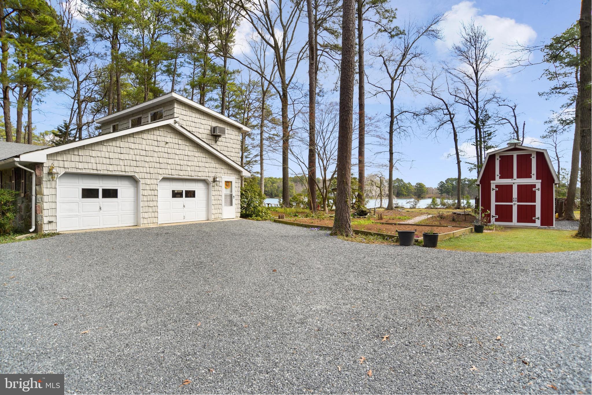 7267 Bozman Neavitt Road Bozman, MD 21612 - Photo 3 of 54 Over-Sized 2 Car Garage & Full Loft