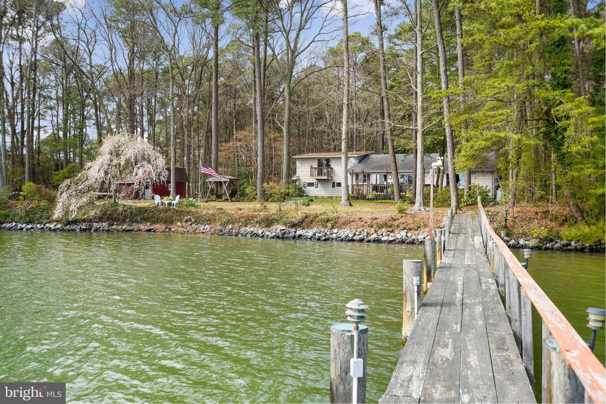 7267 Bozman Neavitt Road Bozman, MD 21612 - Photo 5 of 54 Extended Pier & Boat Lift