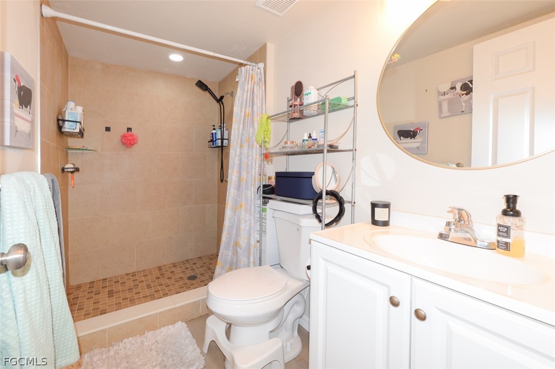 15581 Old Olga Road Alva, FL 33920 - Photo 29 of 38 a bathroom with a sink a toilet and shower