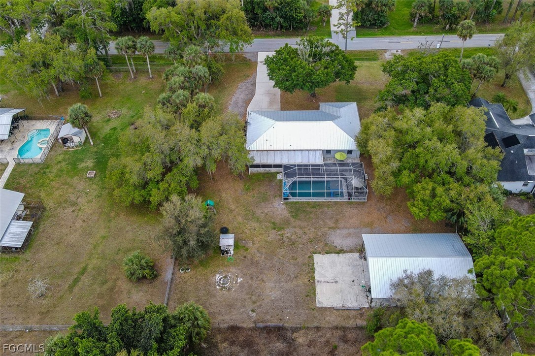 15581 Old Olga Road Alva, FL 33920 - Photo 4 of 38 an aerial view of a house