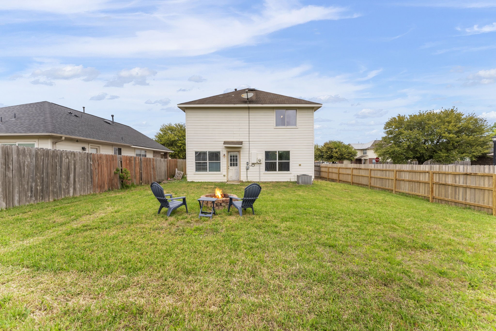 7203 Cool Springs Magnolia, TX 77354 - Photo 27 of 31 a view of a house with a yard and sitting area
