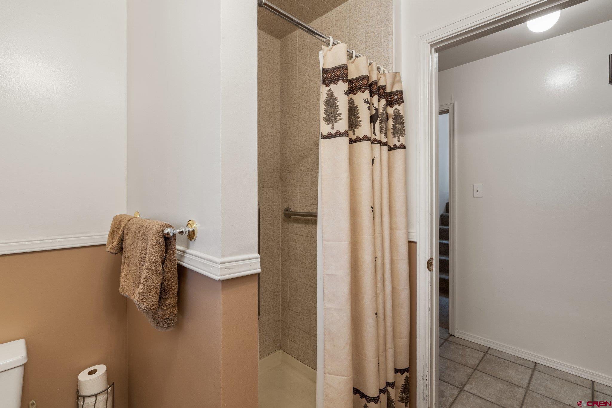 67 Pine Ridge Loop Durango, CO 81301 - Photo 27 of 35 a bathroom with a shower