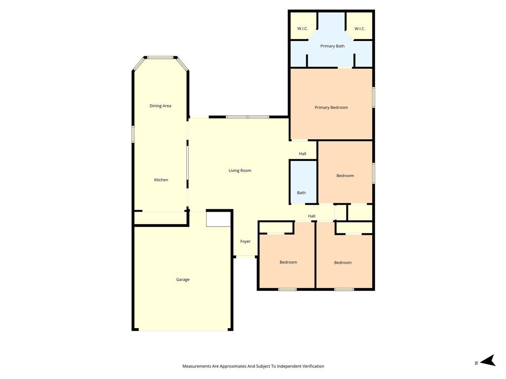 606 Powers Street Lacy-Lakeview, TX 76705 - Photo 2 of 23 a picture of floor plan