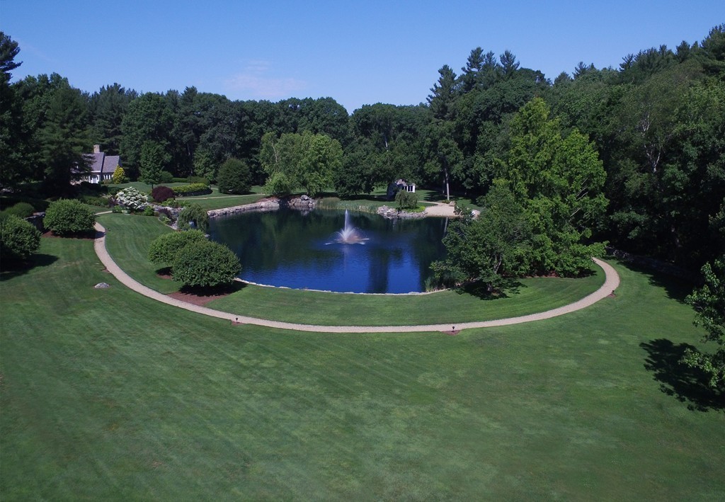 2 Laxfield Road Weston, MA 02493 - Photo 16 of 30 a view of a house with a outdoor space