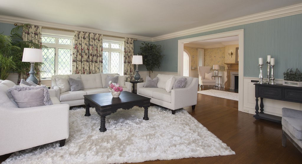 2 Laxfield Road Weston, MA 02493 - Photo 18 of 30 a living room with furniture and a large window