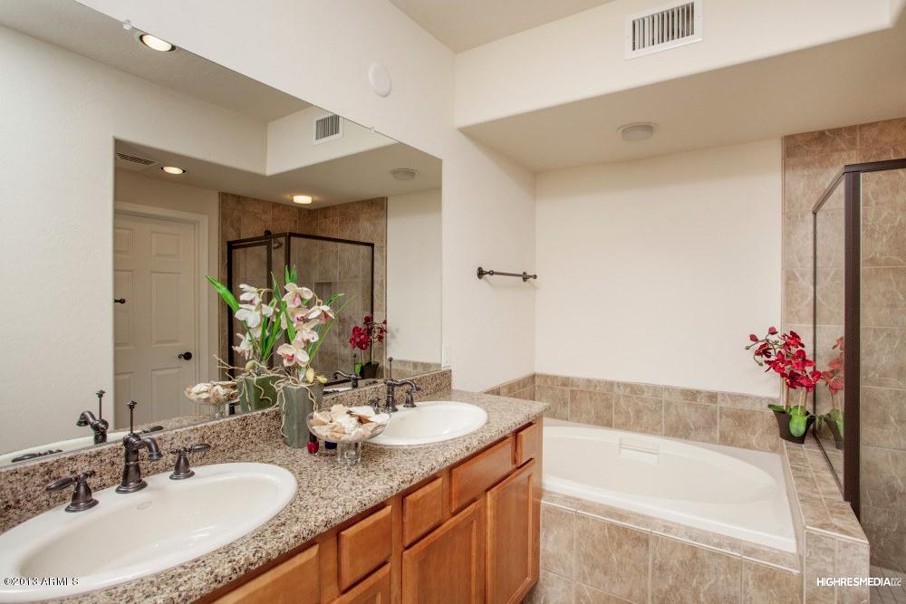 3935 East Rough Rider Road, Unit 1068 Phoenix, AZ 85050 - Photo 17 of 25 Master Bathroom