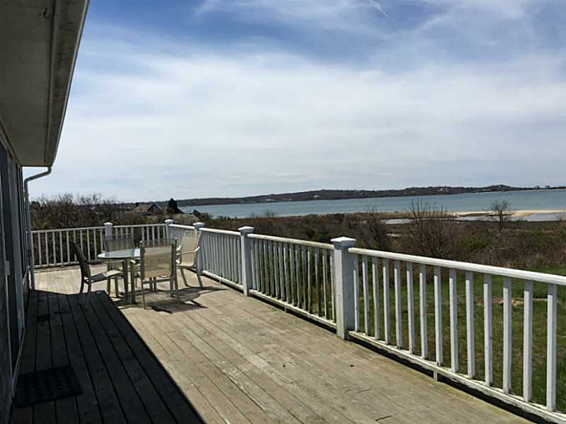 688 Corn Neck Road Block Island, RI 02807 - Photo 6 of 12 Patio/Deck. Deck facing west