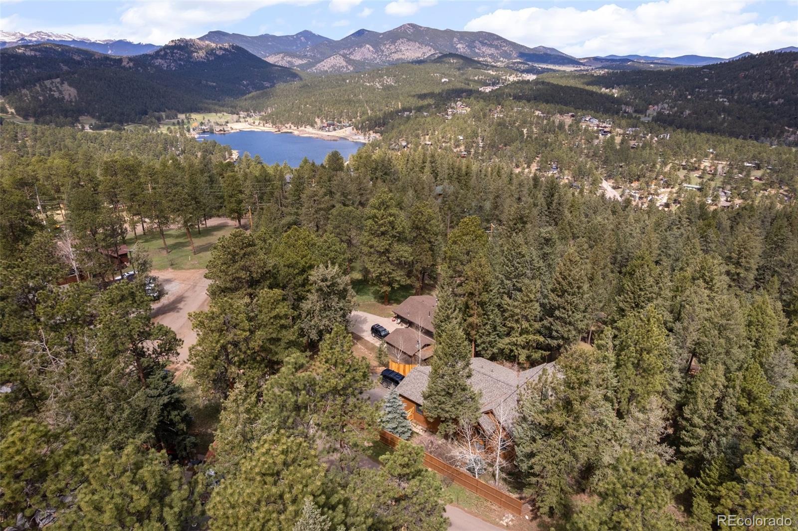 27711 Moffat Road Evergreen, CO 80439 - Photo 29 of 30 a view of lake and mountain