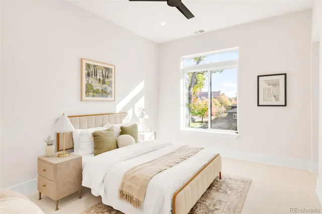 a very nice looking room with a large window