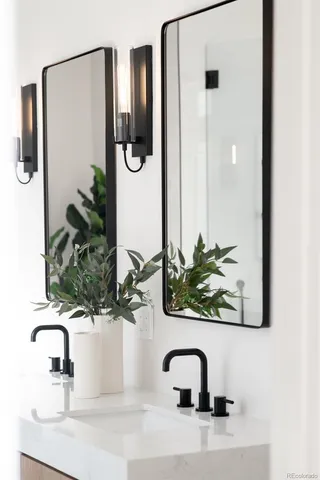 a view of a living room with windows