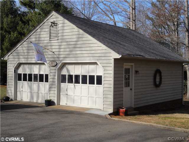 1810 Countrytown Road Powhatan, VA 23139 - Photo 11 of 12 Storage - The 28x24 detached two-car garage has el