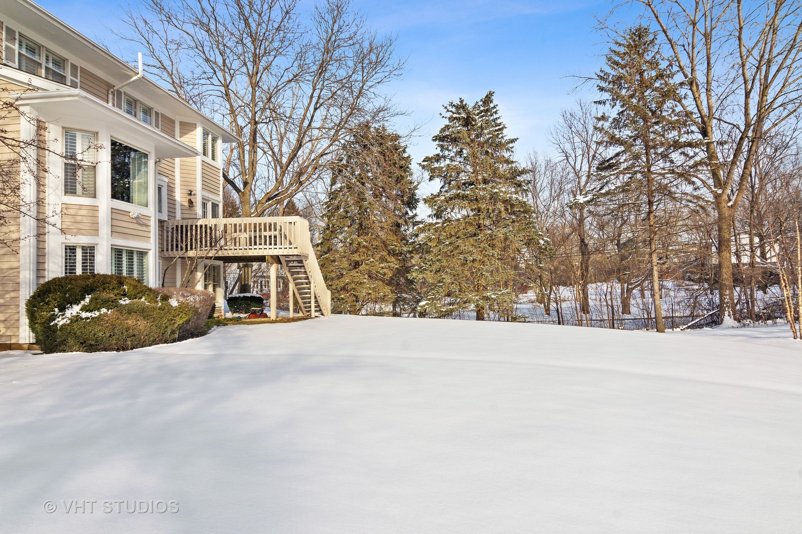 129 Knockderry Lane Inverness, IL 60067 - Photo 31 of 34 a view of a building with snow on the road