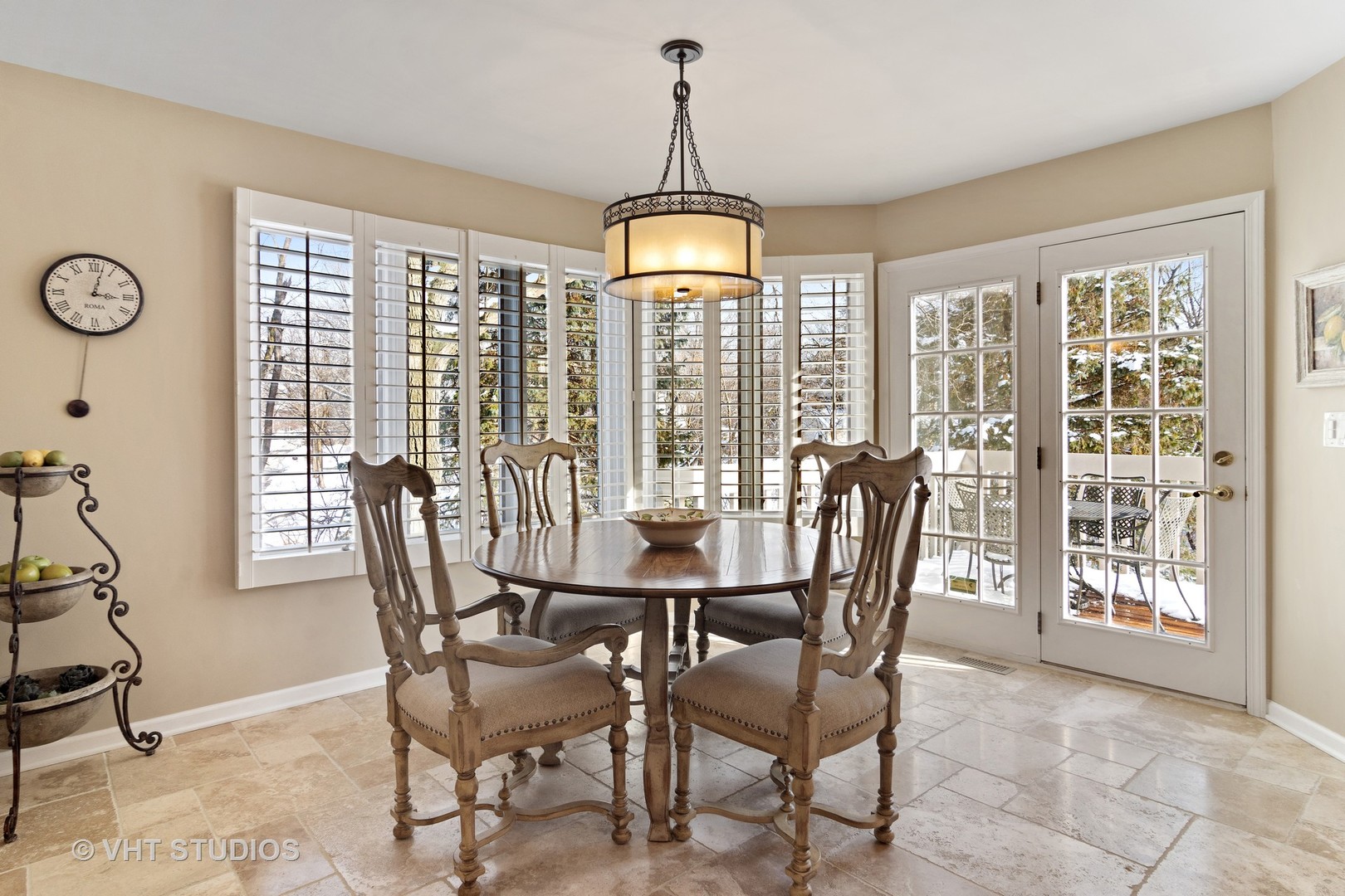 129 Knockderry Lane Inverness, IL 60067 - Photo 8 of 34 a view of a dining room with furniture window and outside view