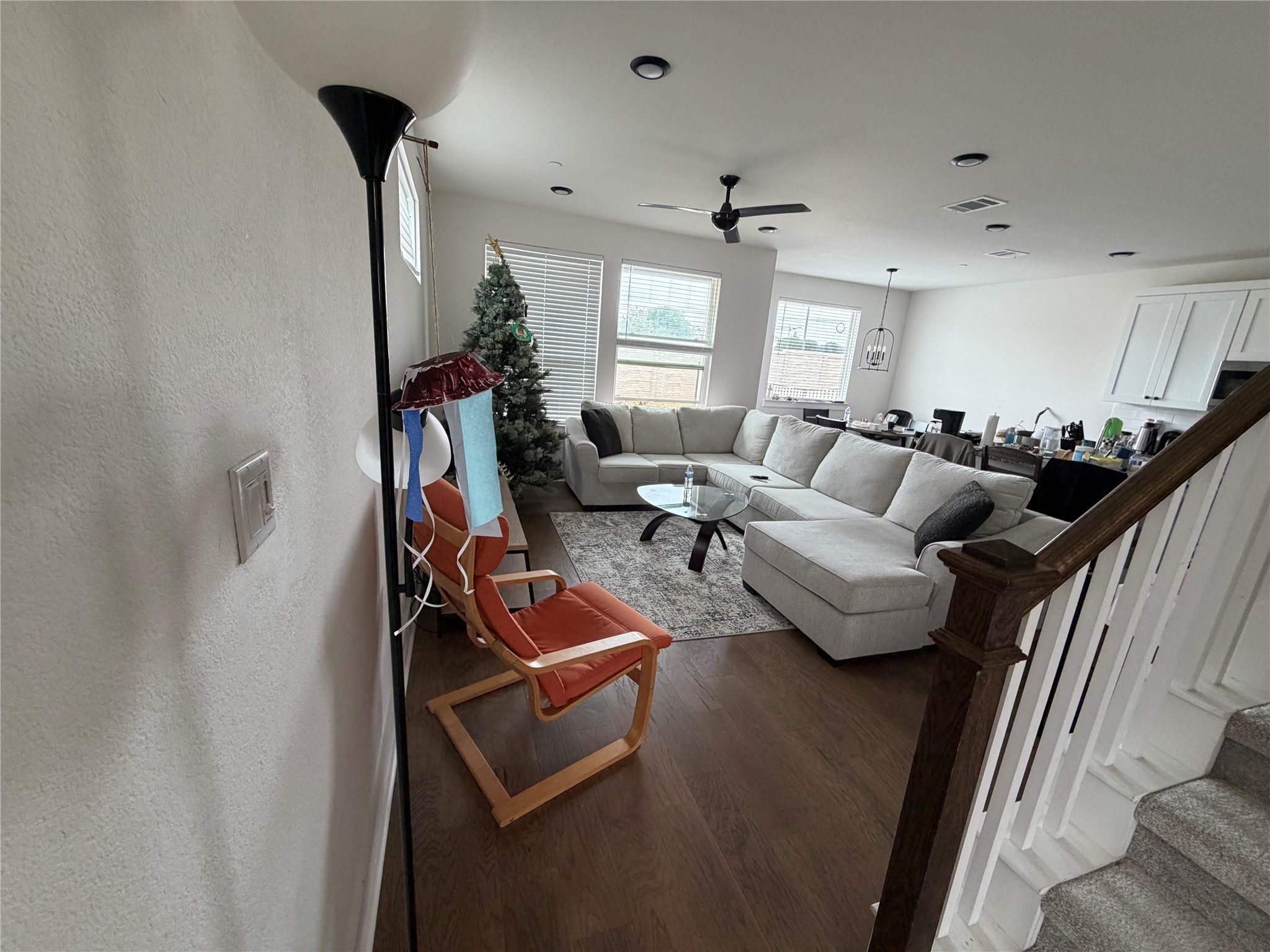 2600 Gattis School Road, Unit 1401 Round Rock, TX 78664 - Photo 23 of 33 a living room with furniture and a chandelier