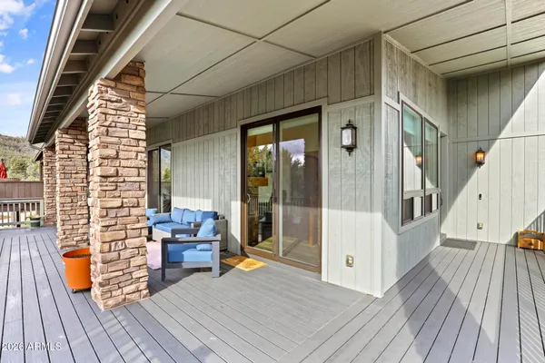 a view of outdoor seating