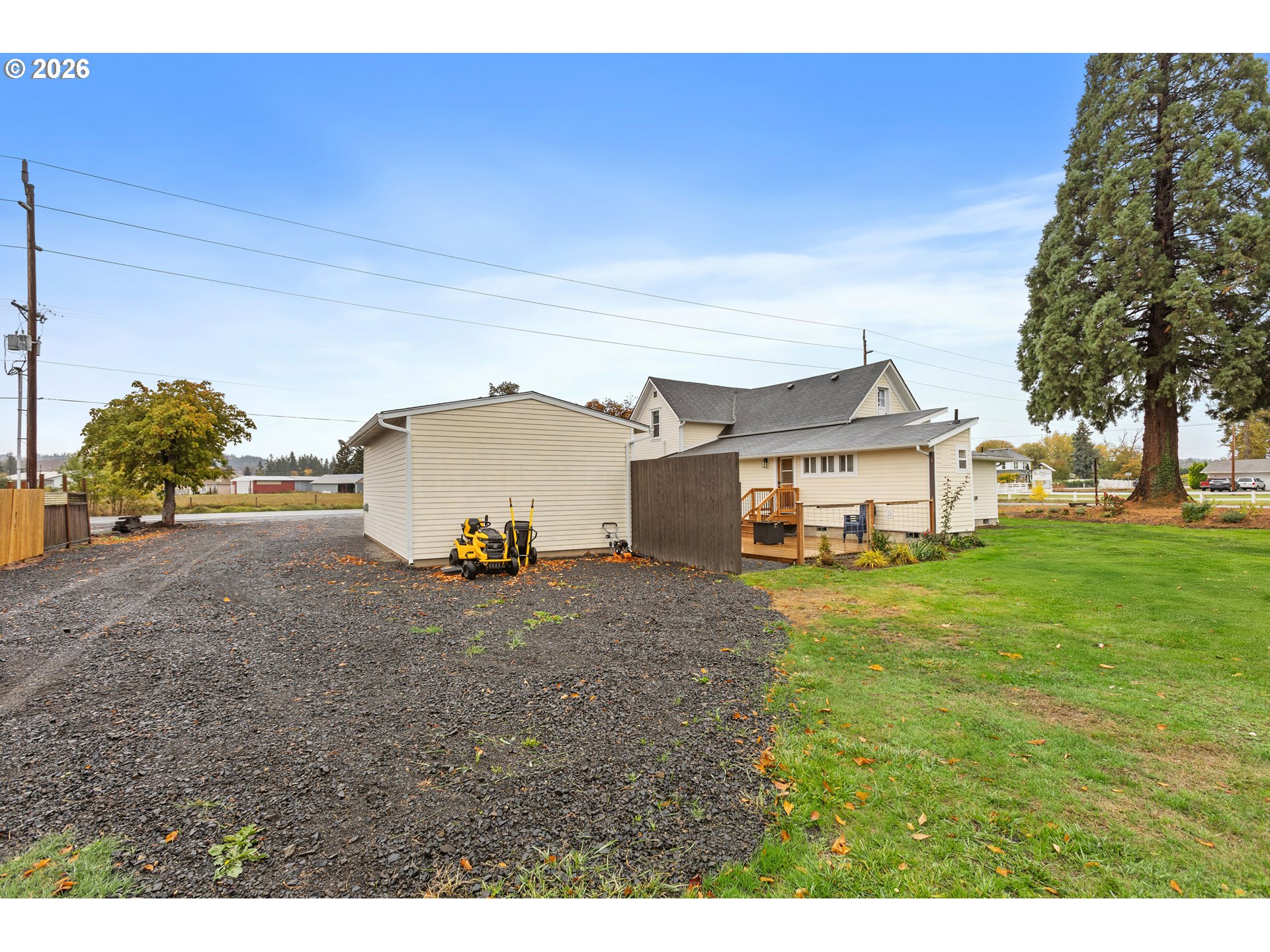 36937 Highway 213 Mount Angel, OR 97362 - Photo 30 of 43 a view of a house with a back yard