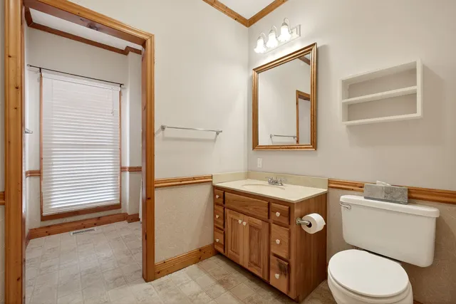 a view of a house with wooden floor