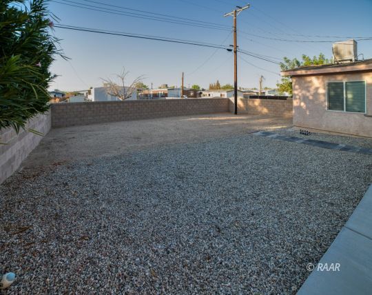 324 West Ward Avenue Ridgecrest, CA 93555 - Photo 23 of 32 a view of a road from a yard