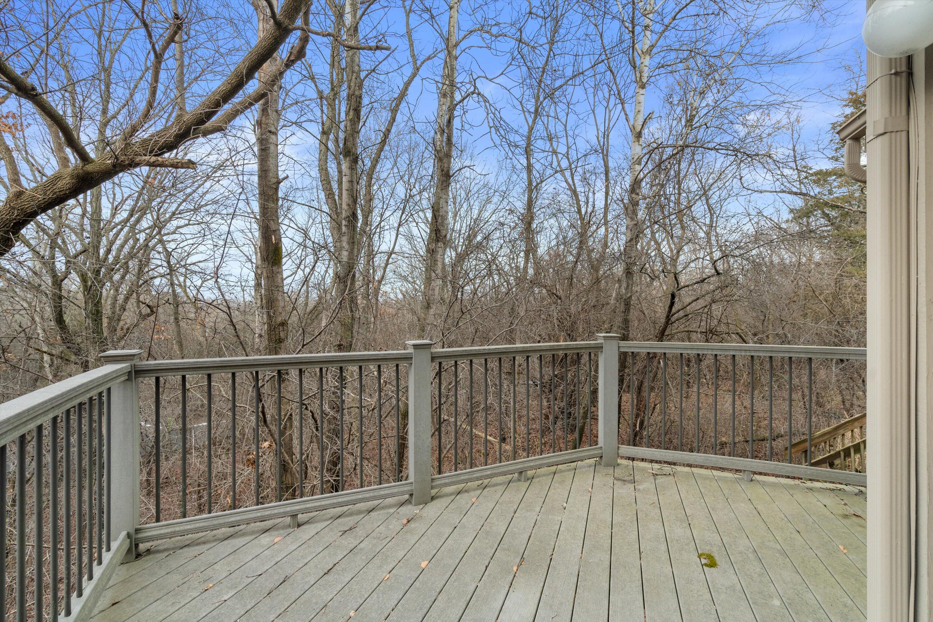 1249 North Lost Woods Road Summit, WI 53066 - Photo 23 of 79 Private Deck off Primary Bedroom