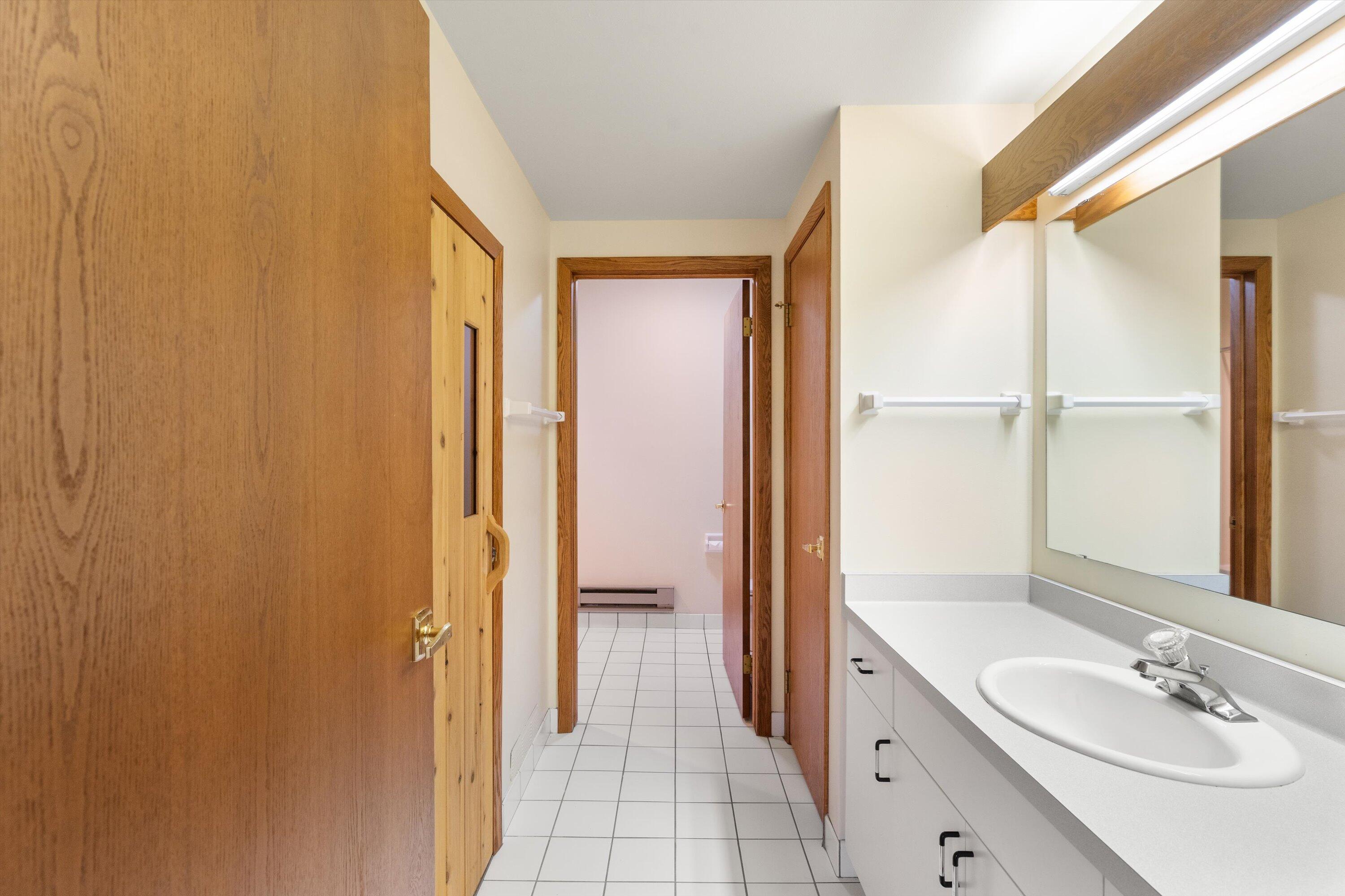 1249 North Lost Woods Road Summit, WI 53066 - Photo 64 of 79 Full Bath Lower Level w/Sauna