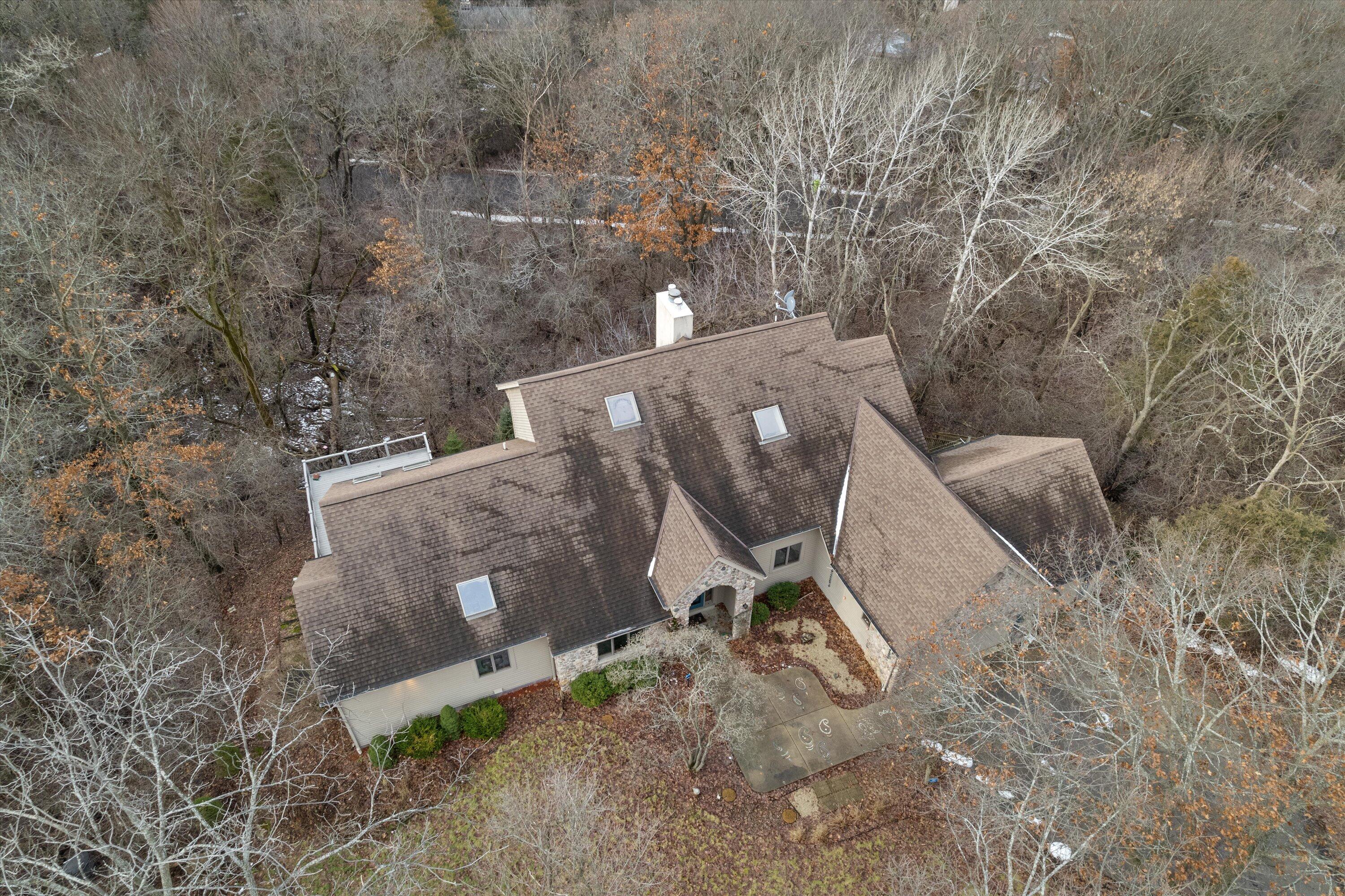 1249 North Lost Woods Road Summit, WI 53066 - Photo 73 of 79 Overhead View
