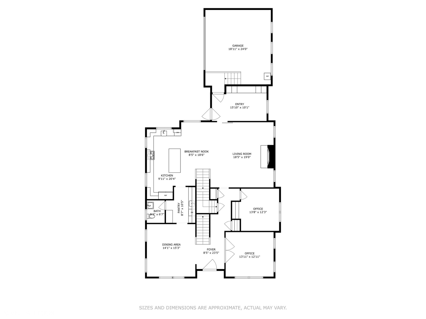 535 Walker Road Hinsdale, IL 60521 - Photo 25 of 29 a picture of floor plan
