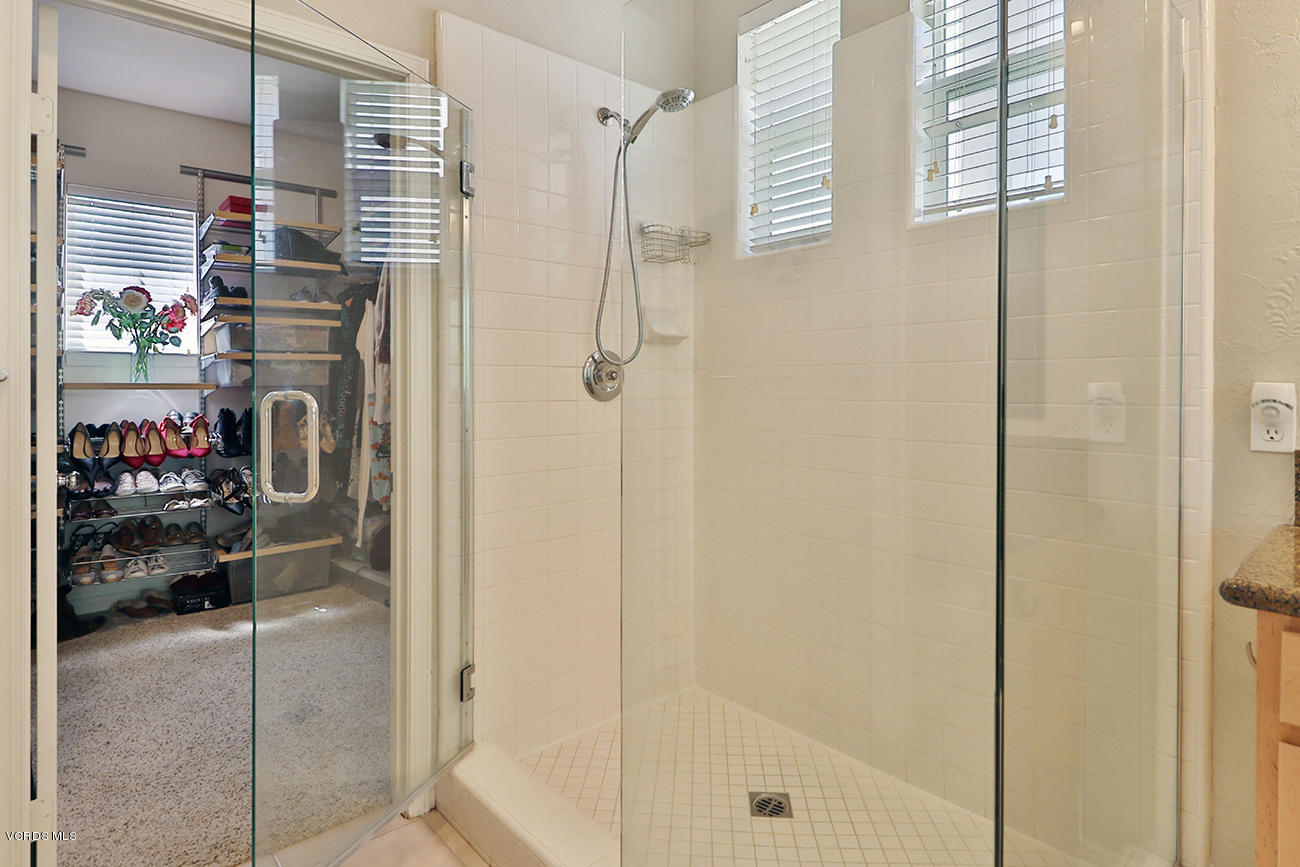 143 Brooks Road Simi Valley, CA 93065 - Photo 30 of 42 a bathroom with a shower and a sink