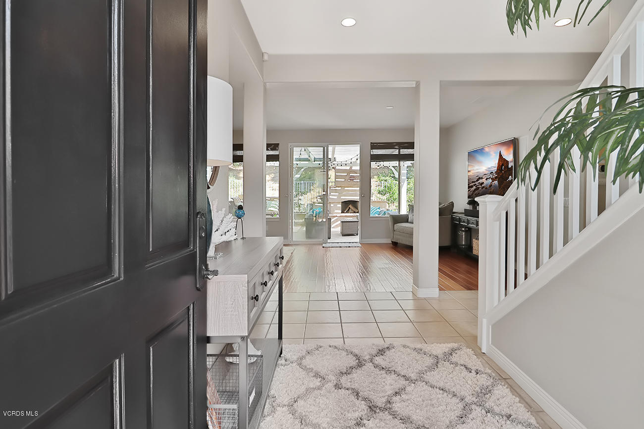 143 Brooks Road Simi Valley, CA 93065 - Photo 5 of 42 a view of entryway and hall with a floor to ceiling window