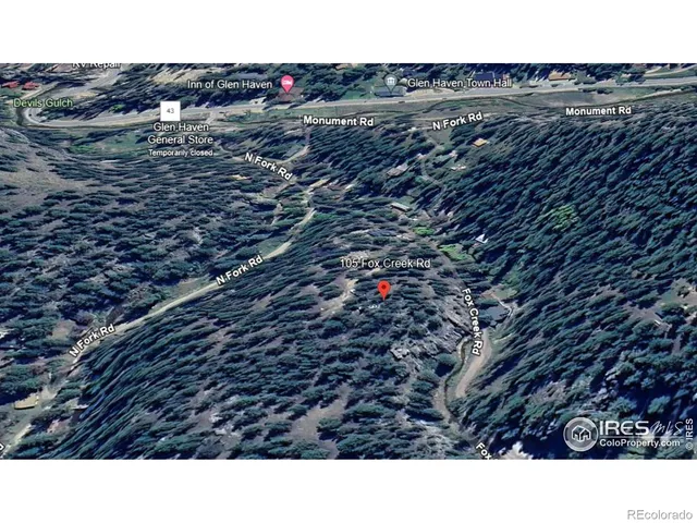 $145,000 | 105 Fox Creek Road, Glen Haven, CO 80532