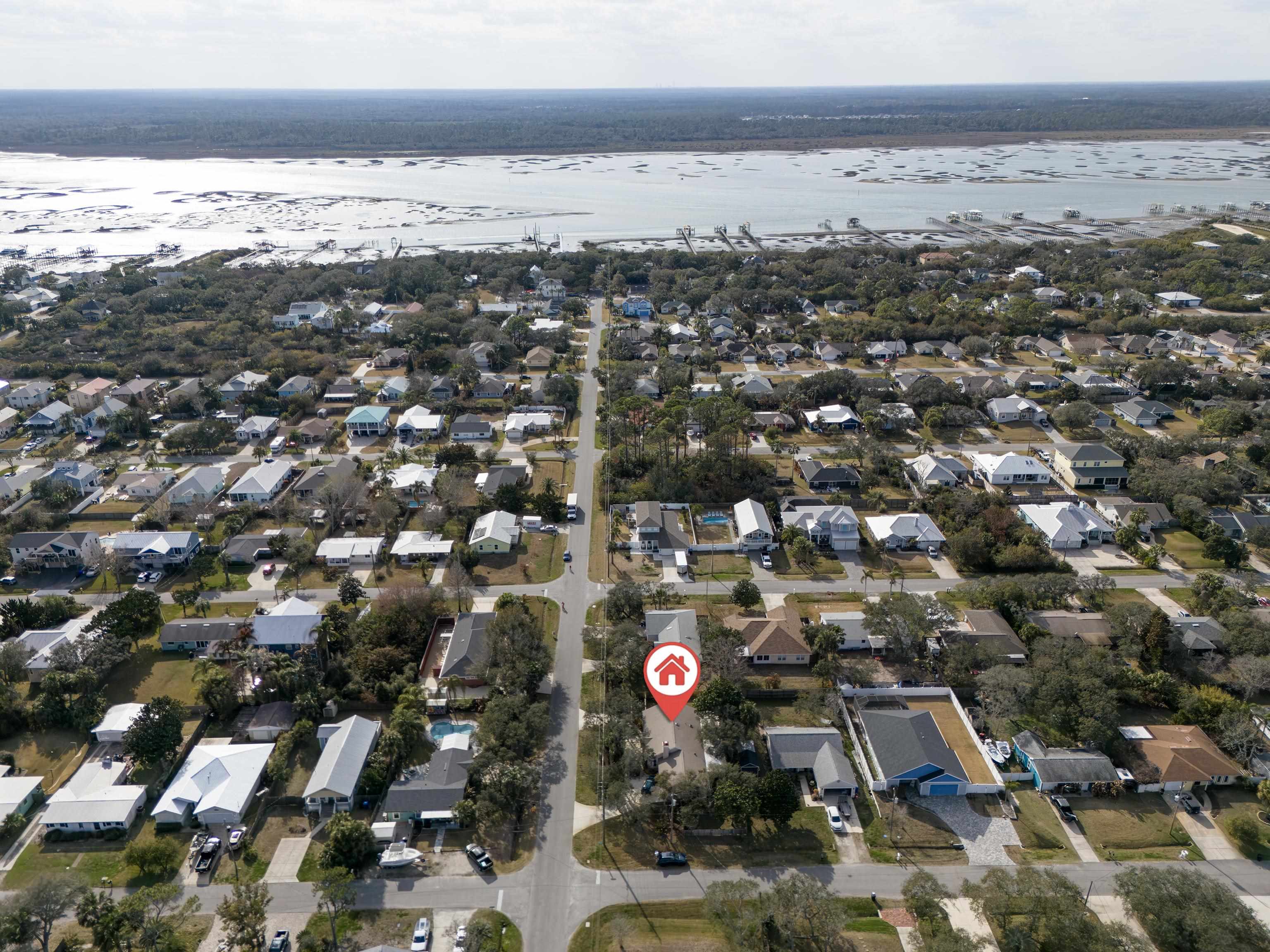 240 Micklers Road St. Augustine, FL 32080 - Photo 36 of 74 an aerial view of a city
