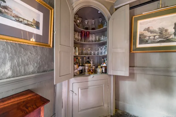 a view of storage and utility room