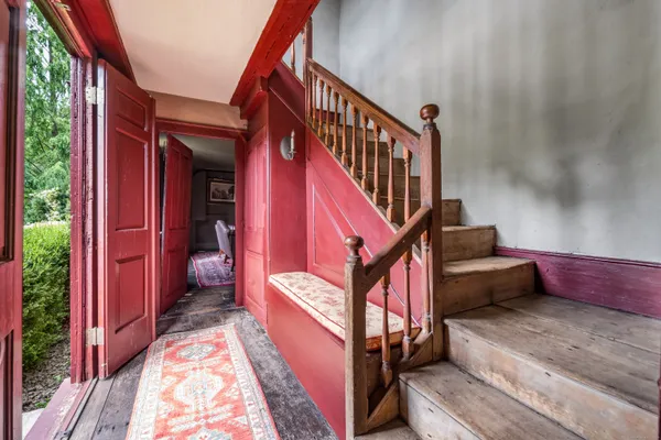 a view of an entryway