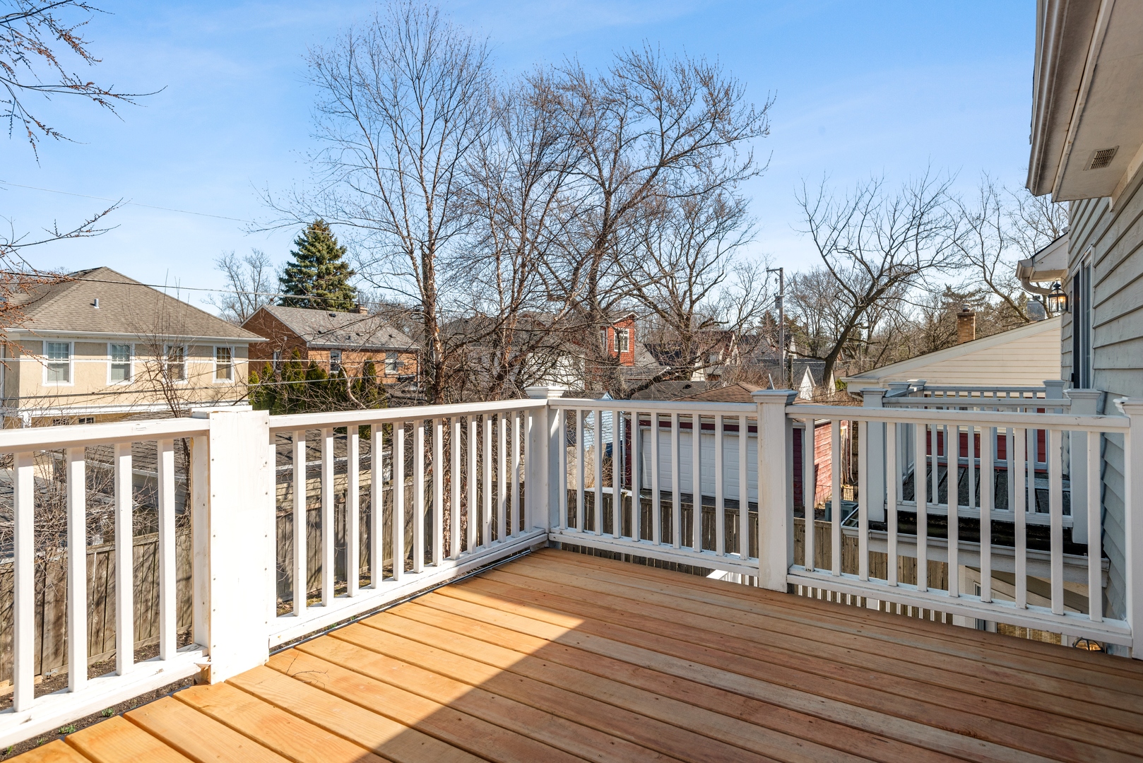 463 Green Bay Road Highland Park, IL 60035 - Photo 18 of 27 a view of wooden deck and a garden