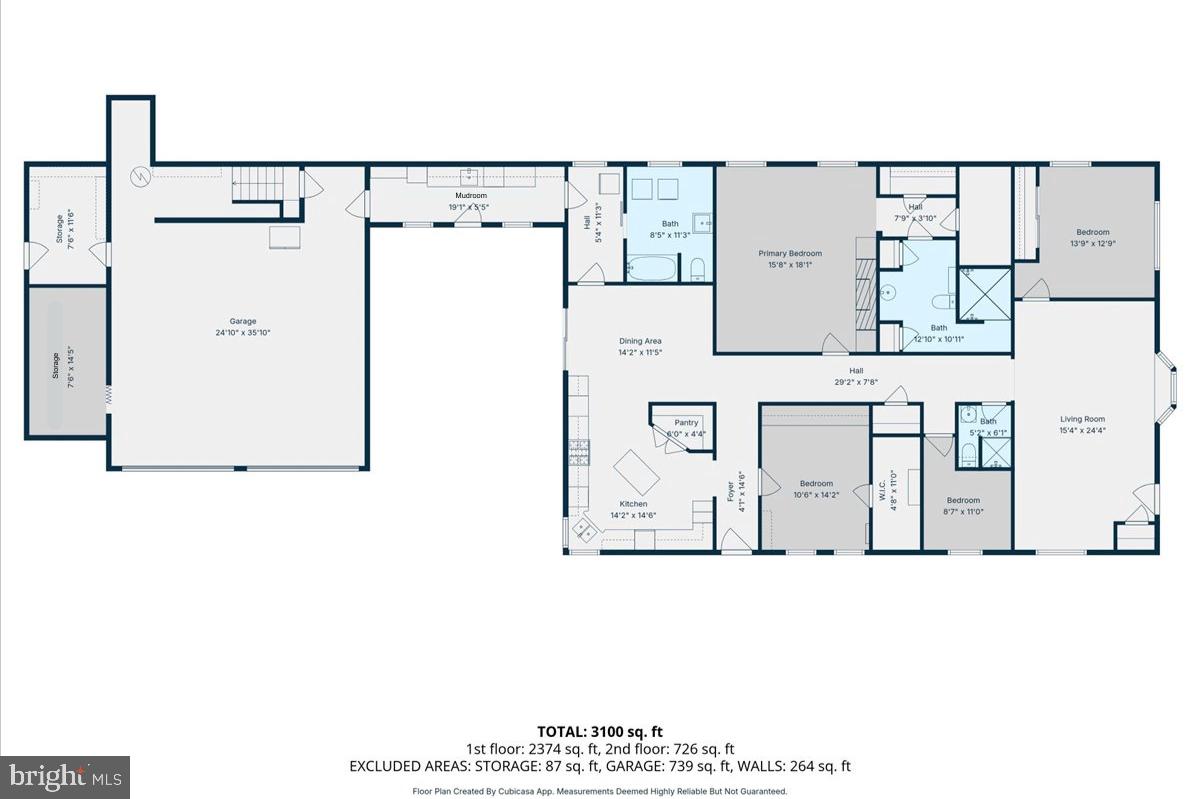 12 Trimble Boulevard Brookhaven, PA 19015 - Photo 33 of 34 Main Floorplan