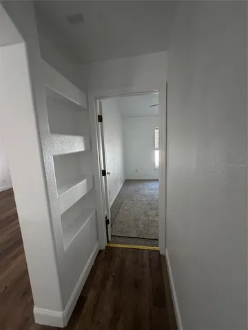 wooden floor in an empty room