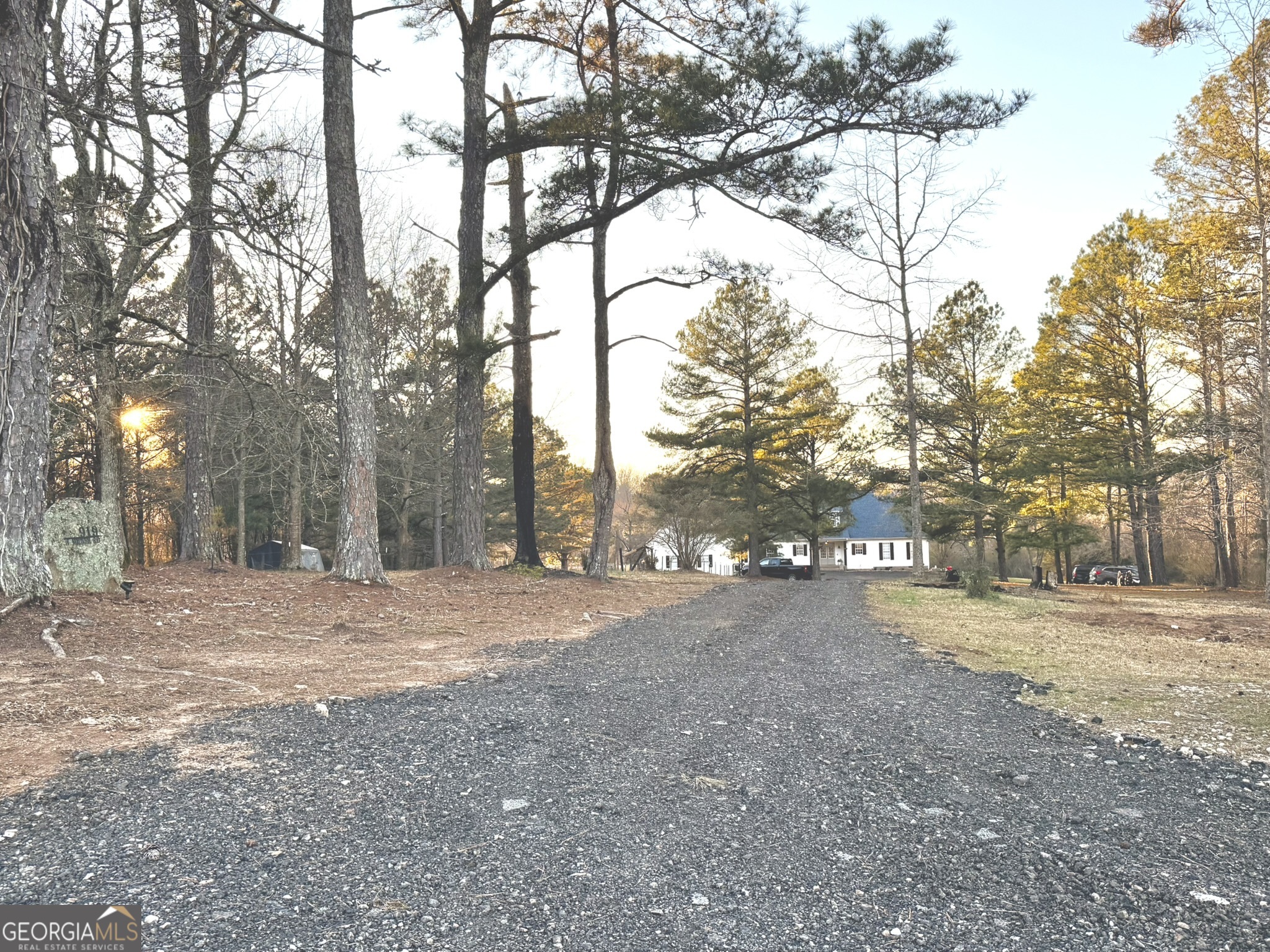 919 West Milner Road Concord, GA 30206 - Photo 7 of 40 a view of dirt yard with a large tree