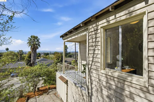 a house view with a sitting space