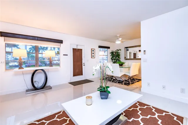 a very nice looking room with a large window