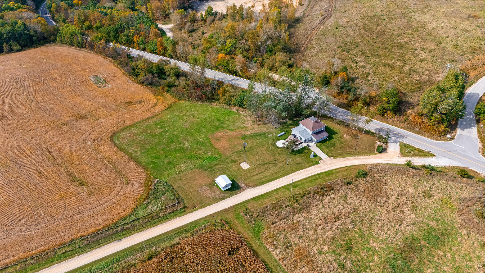 S5975 Plainview Road Viola, WI 54664 - Photo 3 of 52 Aerial