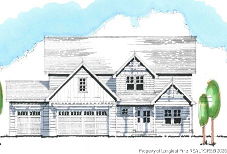 a view of house with yard