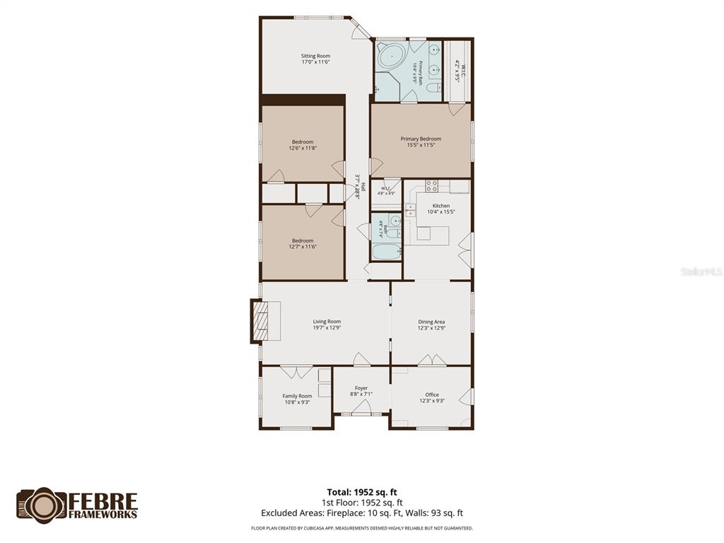 2434 West Prospect Road Tampa, FL 33629 - Photo 45 of 45 a picture of a floor plan