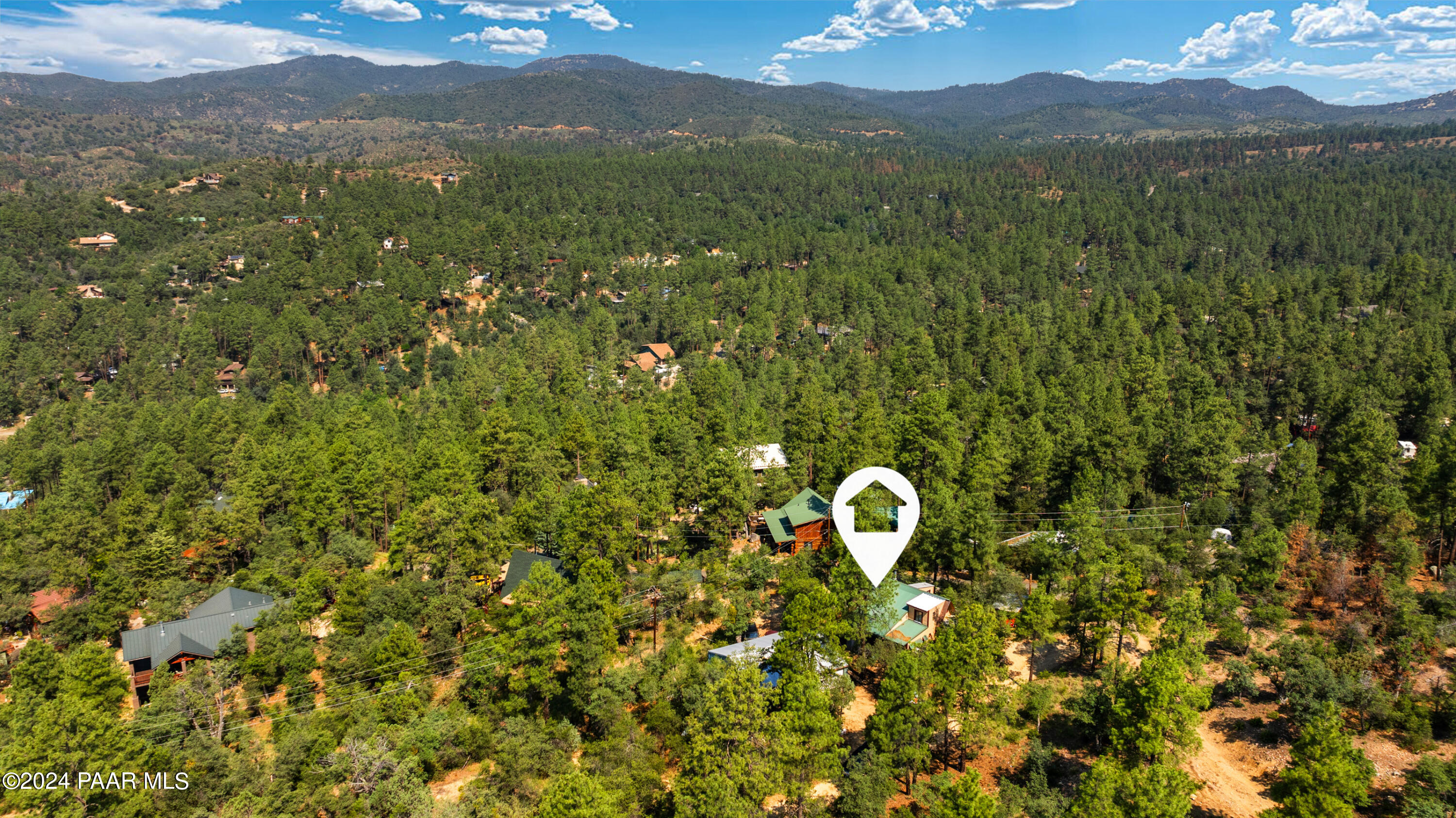 4875 South Juniper Loop Road Prescott, AZ 86303 - Photo 37 of 37 Aerial