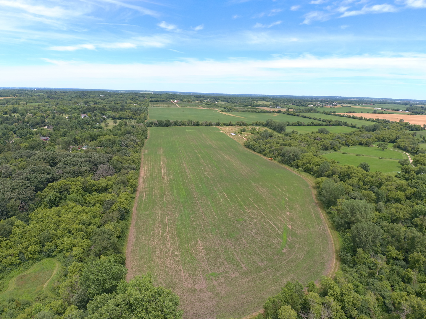 49.64-acres Beck Road Marengo, IL 60152 - Photo 2 of 33 a view of a lake with a yard