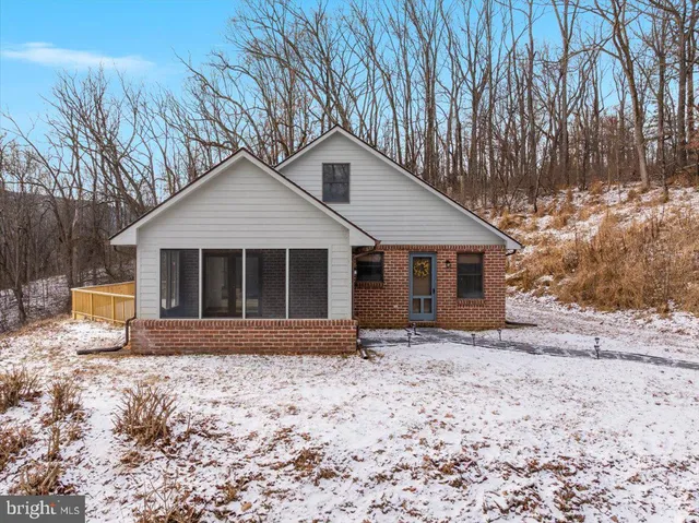 a view of city and mountain