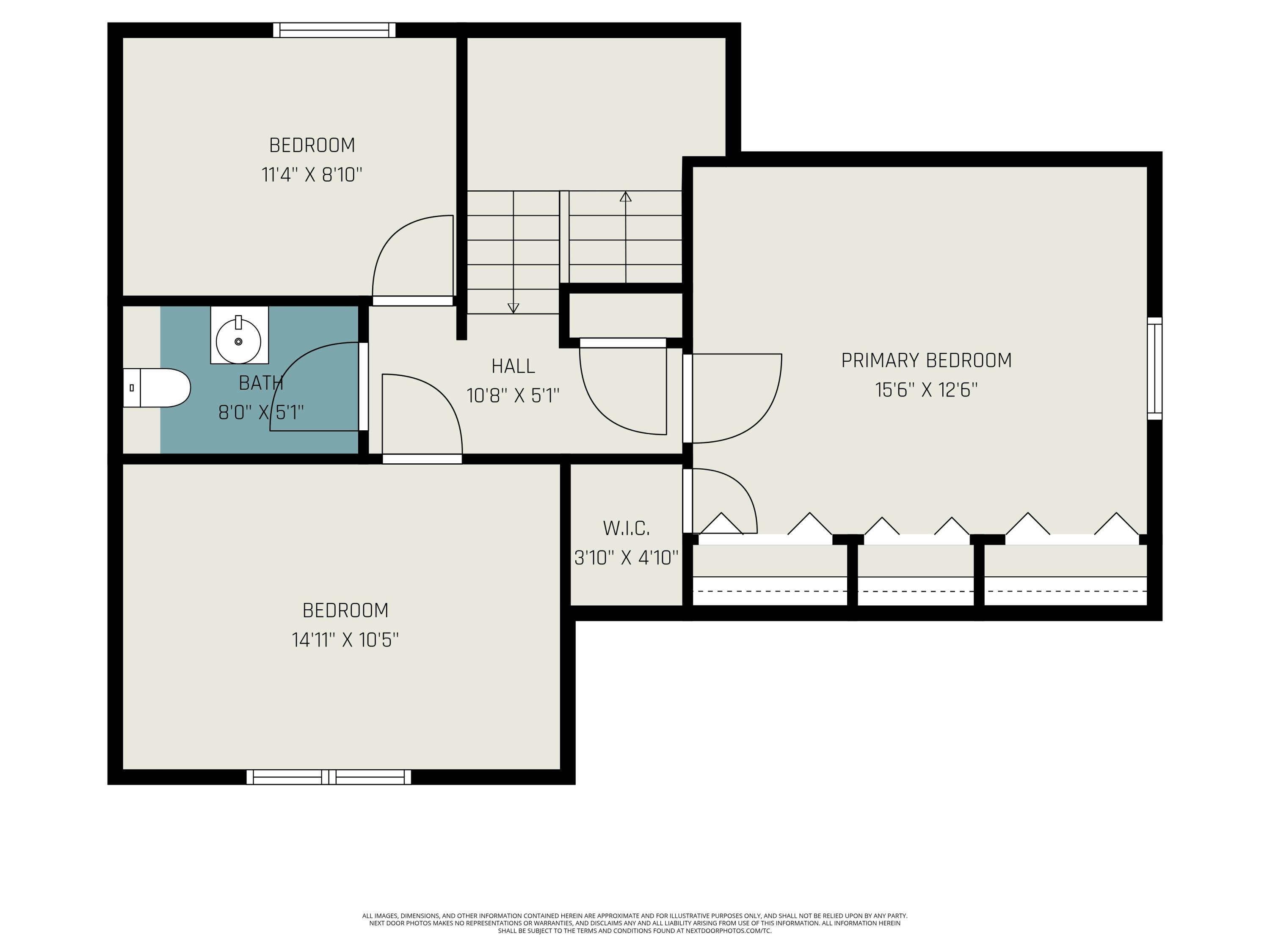 1529 West Hansen Road Scottville, MI 49454 - Photo 53 of 54 Floor Plan - Upper