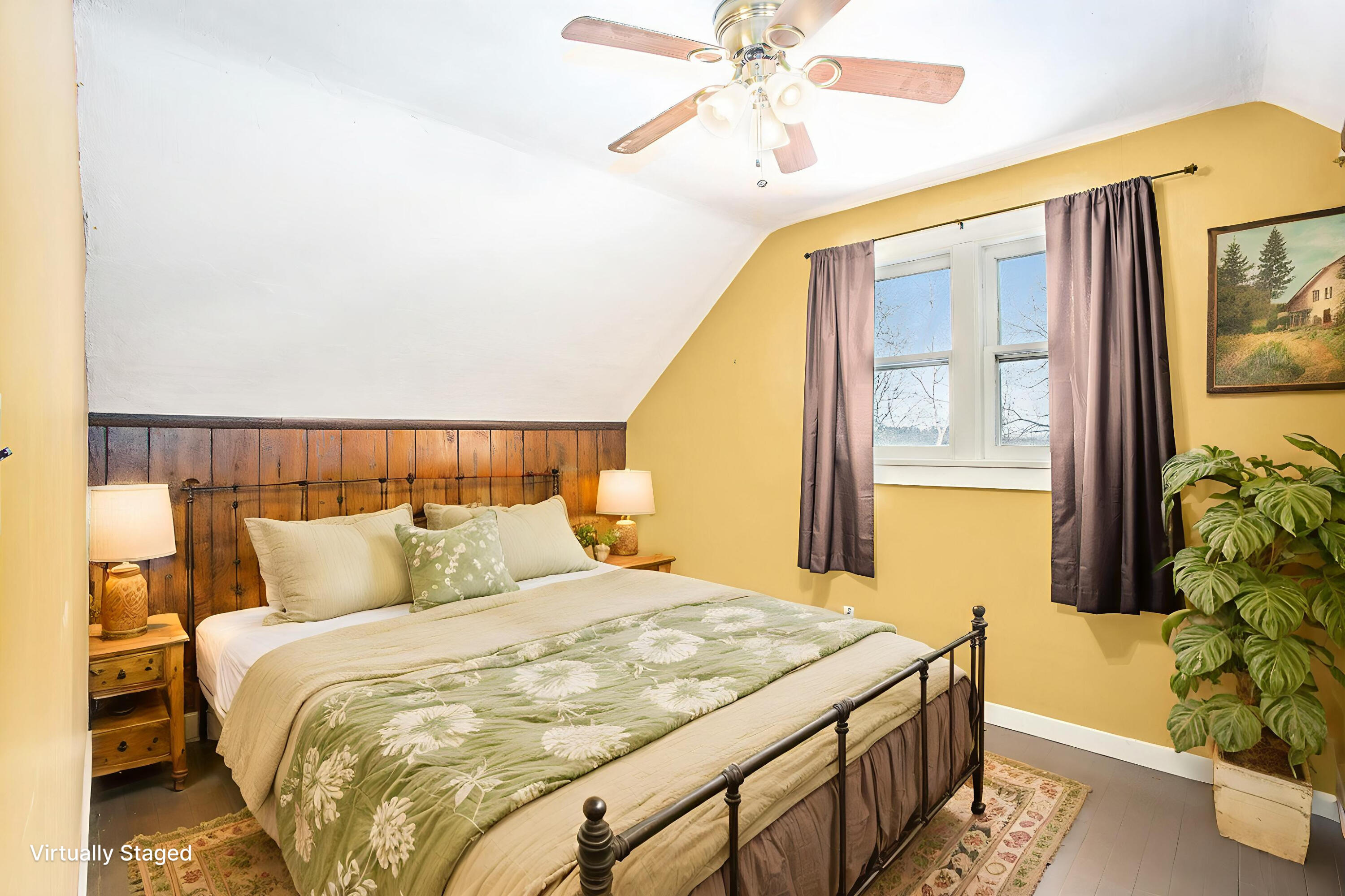 1529 West Hansen Road Scottville, MI 49454 - Photo 32 of 54 Bedroom 3 - Upper