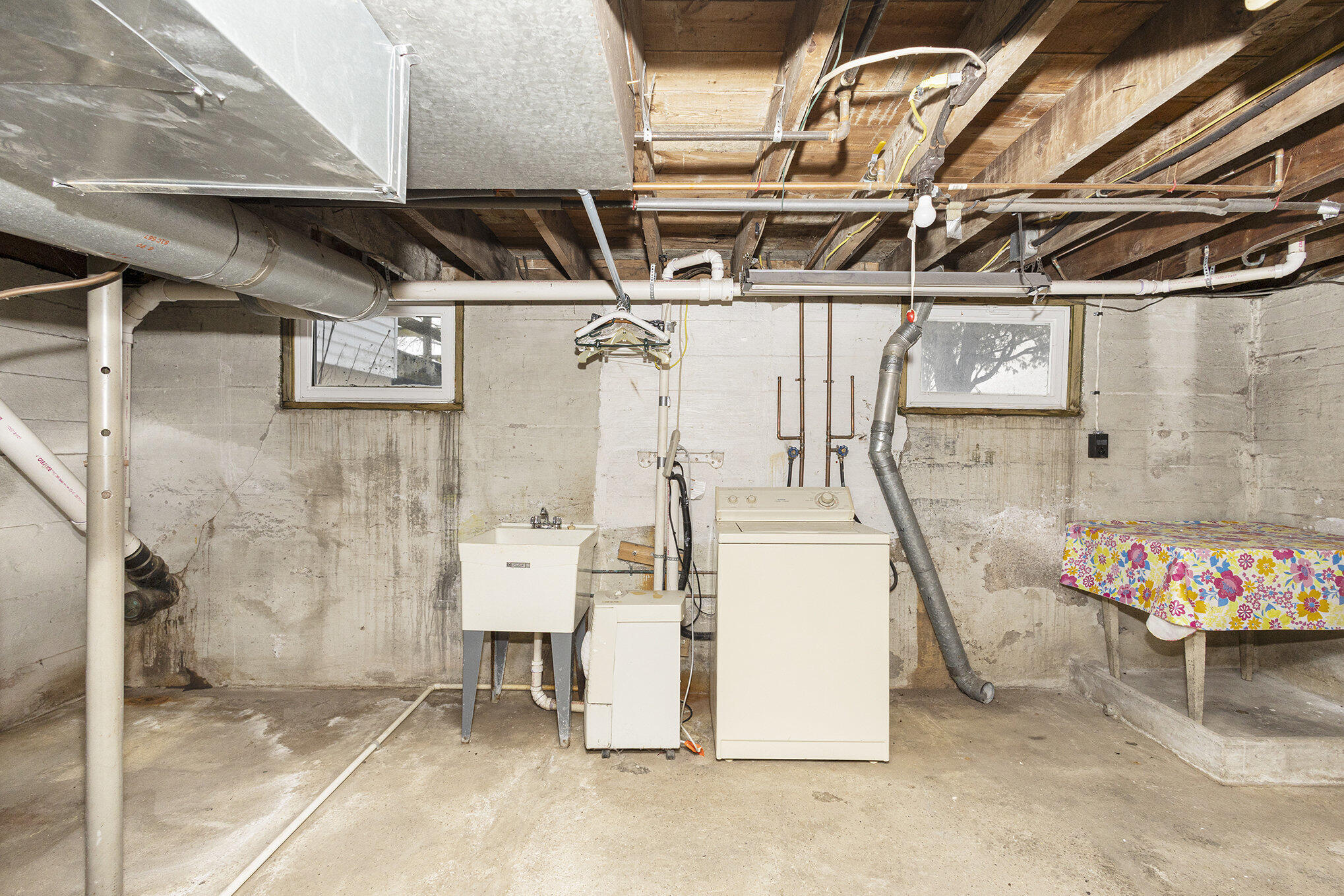 1529 West Hansen Road Scottville, MI 49454 - Photo 38 of 54 Laundry - Basement