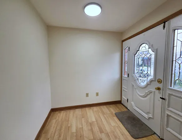 wooden floor in a room