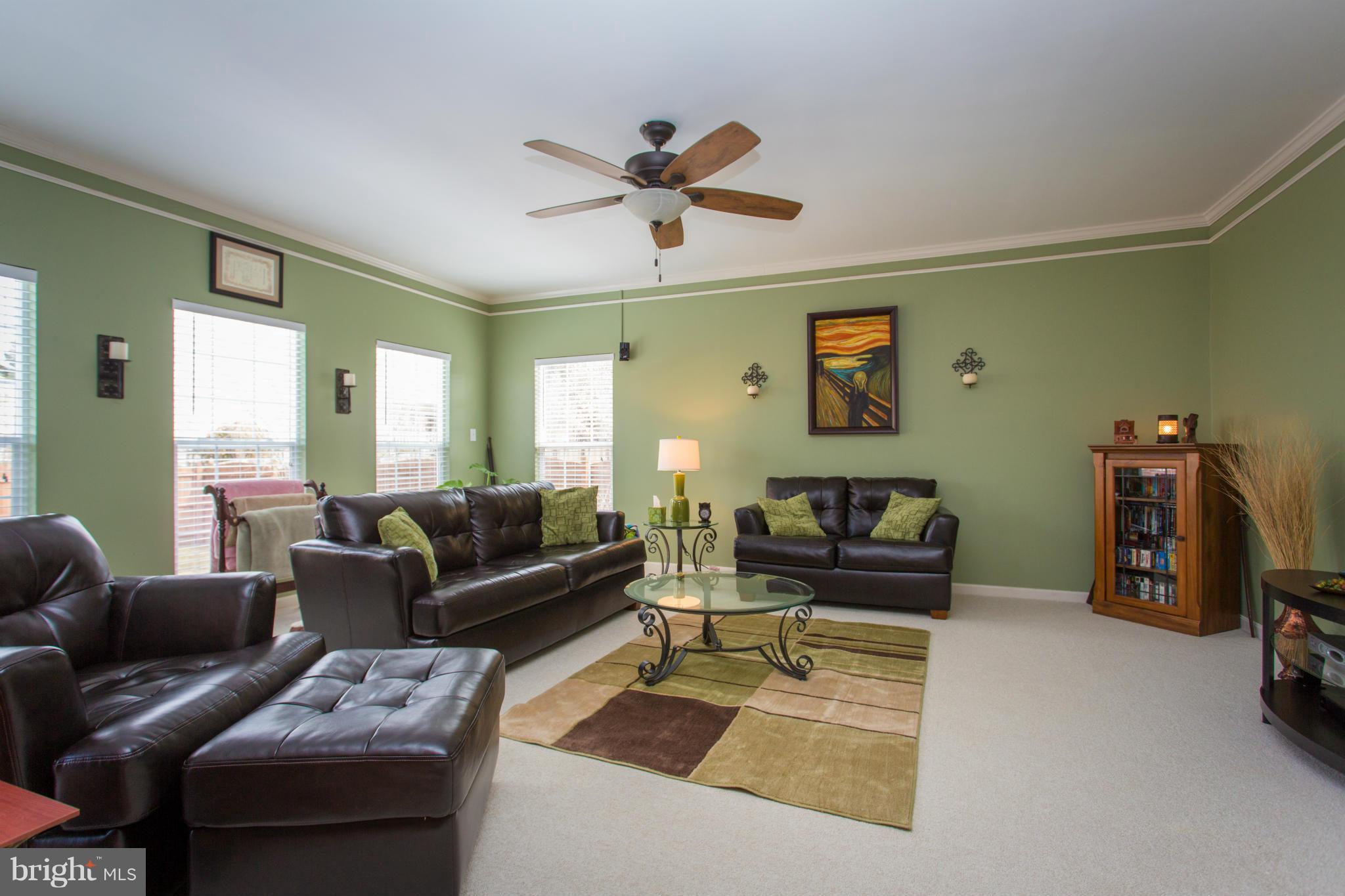 43 Hamstead Road Fredericksburg, VA 22405 - Photo 11 of 30 Family Room with Ceiling Fan
